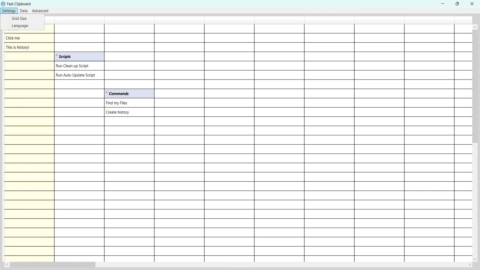 Clipboard Manager Search